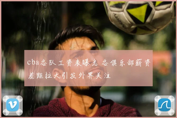 cba各队工资表曝光 各俱乐部薪资差距拉大引发外界关注
